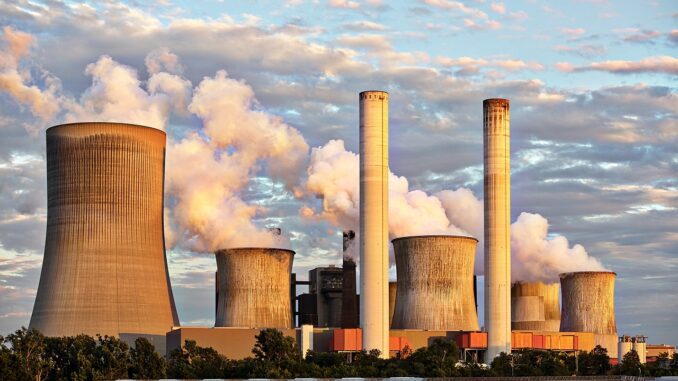 Kohlekraftwerk / Umweltverschmutzung