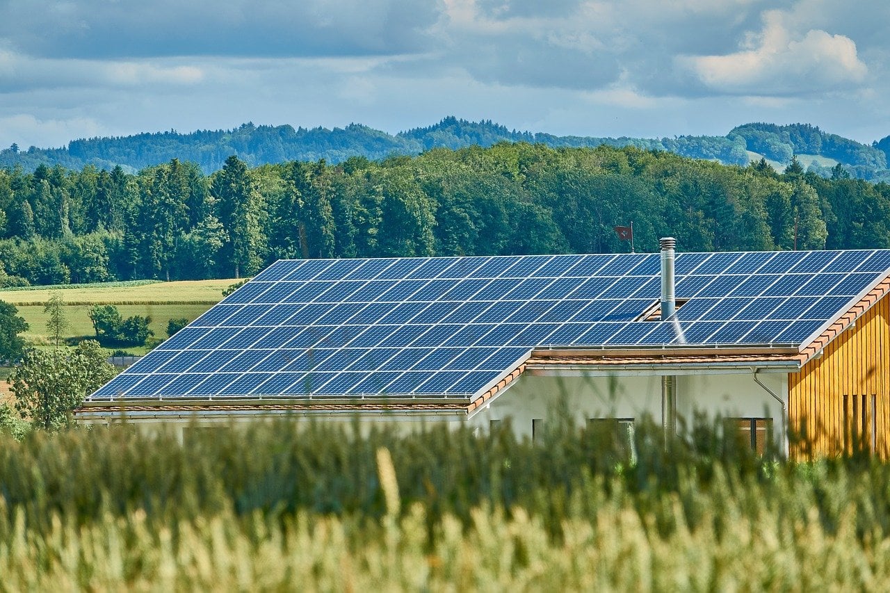 Dach Vermietung für Solar